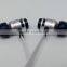 2016 new inventions earplug with microphone jack,good deep bass