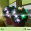 The grass ball with dragonfly solar light for garden decoration outdoor decorative solar light