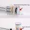 Submarine CQ-7 stainless pop-up brass water waste drainer