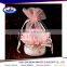 2015 Factory directly pretty flower basket no-woven fabric candy bag for wedding
