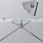 Outdoor beach flag pole , 3.5 m tear drop flying banner stand with cross base and water tank