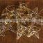 Indoor and Outdoor decorative Exquisite Golden Pentagram Star Christmas LED String Light