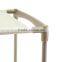 Heavy-duty Rolling Laundry Sorter /Rack/Cart with 2-tier Storage Shelves and Polyester Bag