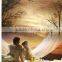 Hand Painted Background For Wedding,Scenic Backdrop For Wedding