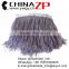 ZPDECOR Trade Assurance Feather Size 5-6Inch Dim Gray Ostrich Feather Trim