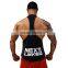 mens gym stringer, bodybuiding tank top,custom fitness stringer singlet
