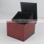 Jiangxi company leather watch gift box,custom made watch box with pu finishing