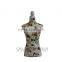 Flower And Branch Printing Elastic Fabric Female Mannequin