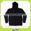 custom-made high quality men cotton black hoodie