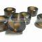 AAA Smoky Color Quartz Smooth Handmade Big Hole Tyre Beads