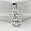Hot Sell Cubic Zirconia Pendant, Silver Jewelry Online Wholesale Made in China