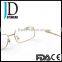 High Popularity Small face Square Titanium Fashion Reading Glasses