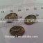 brass JEWELRY Tags in plating