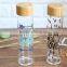 500ml BPA-Free Promotional Glass Water Bottle with Bamboo Lid,Best Travel Leakpoof Drinking Reusable Waterbottle On Amazon
