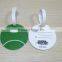 Eco-friendly embroidery printed luggage tag
