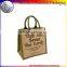 custom jute shopping bag wholesale