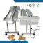 China made dual motor anti fly out confectionary industry use stacking machine