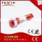 2015 waterproof plastic 10mm 230v neon led mi-bulb red indicator lamp neon bulbs