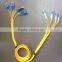 LCUPC-SCAPC LC/APC SM 8fibers 2.0mm Ribbon patch cord