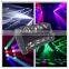 Double head 8 Eyes LED Scanner Beam Moving Head led Spider
