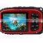 Newst 16 Megapixels Waterproof Digital Camera with Digital 8x zoom waterproof red eye correction DV216 Digital camera