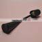Wholesale black nylon oval foundation brush with cap