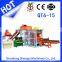 Yes automatic block making machine QT6-15 paving brick making machine