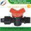 Plastic Garden drip irrigation system quick shut off valve for pipe