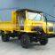 Huili 4*4 Yellow Mini Dumper Trucks Indonesia Malaysia Palm Fruit Truck