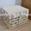 FD-15852natural folding bamboo laundry basket