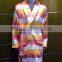 cotton chenille bathrobe