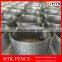 Galvanized blade type flake razor wire,military, prisons buildings fence