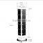 Floor Standing Removable 4 Sides Metal Rotating Peg Display Stand
