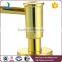 Wholesale gold plated plastic soap pump dispenser bottle