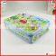 rectangular lovely customed card game tin box