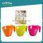 Toprank Newest Colorful Kitchen Cooking Mixing Bowl PP Plastic Digital Measuring Cup With Handle