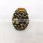 Custom resin christmas pine cone colored candlestick