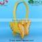 BSCI Audit factory hot design non-woven fabric easter butterfly basket