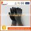 DDSAFETY Grey nylon glove with black nitrile