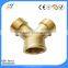 Garden 3 Way Brass Connector Hose Splitter