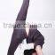 women sexy yoga pant with outer skirt, hollow out top design and jogger pants