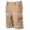 2016 men's heavy weight washed cotton cargo shorts