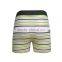 New Design Man's Cotton Underwear Boxer Suits with Brief Stripes