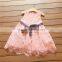 Modern Summer Lace Blank Baby Girl Princess Birthday Vest Dress