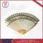 Chinese Personalized Ivory Solid Color Folding Hand Fan