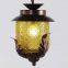 Flush Mount 1 Light Classical Droplight Restoring Ancient Ways Antique Brass Spray Lacquer Glass Metal