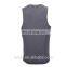 Latest sports running wear wholesale breathable reflective logos dry fit vest for running