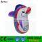 Inflatable penguin tumbler punching bag toy