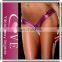 2015 New Fashion Sexy Hot Design Underwear Glossy V Bikini Women Panty