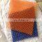 100% polyester cutting cleaning cloth with 4mm,7mm,8mm use for dishes in kitchen